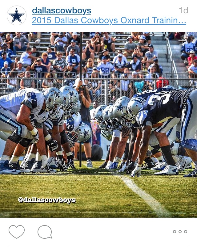Cowboys Blog - Scenes from 2015 Cowboys Camp! 1