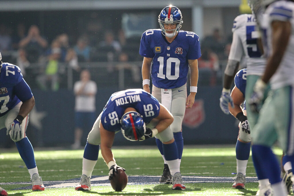Cowboys Blog - Giants' Fans Bank on Eli to Produce in Week 1