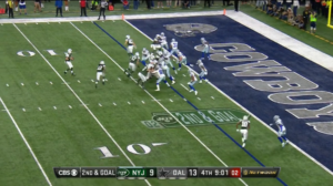 Cowboys Blog - Dallas Cowboys Film: What Went Wrong on 4th Quarter Touchdown? 1