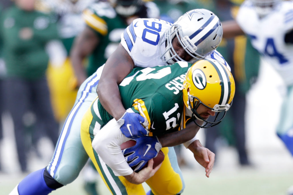 DeMarcus Lawrence, Aaron Rodgers, Packers