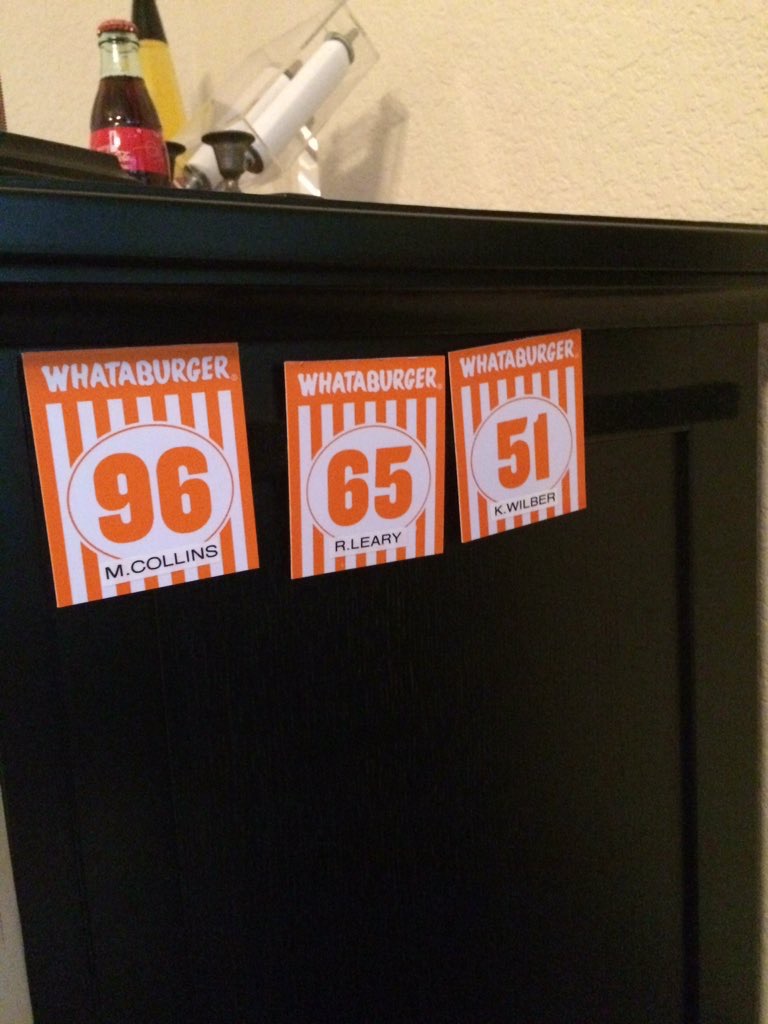 Cowboys Headlines - Cowboys Fans Builds Roster Out Of Whataburger Number Tiles 1