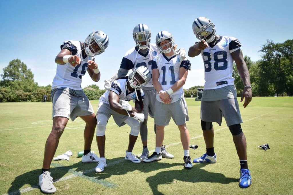 Cowboys wide receivers