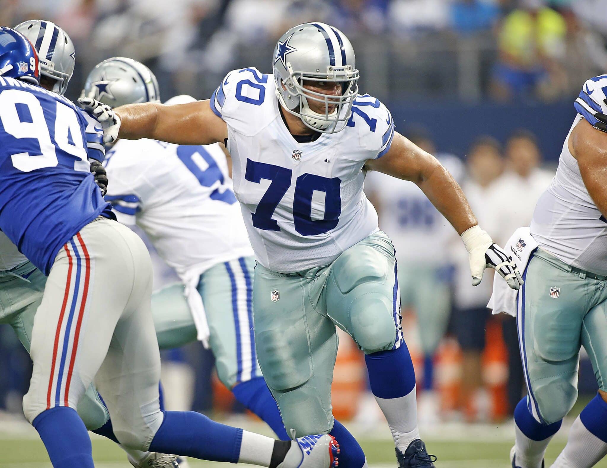 January 05, 2019: Dallas Cowboys offensive guard Zack Martin #70