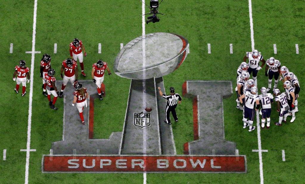 NFL Overtime, Patriots, Falcons, Super Bowl LI