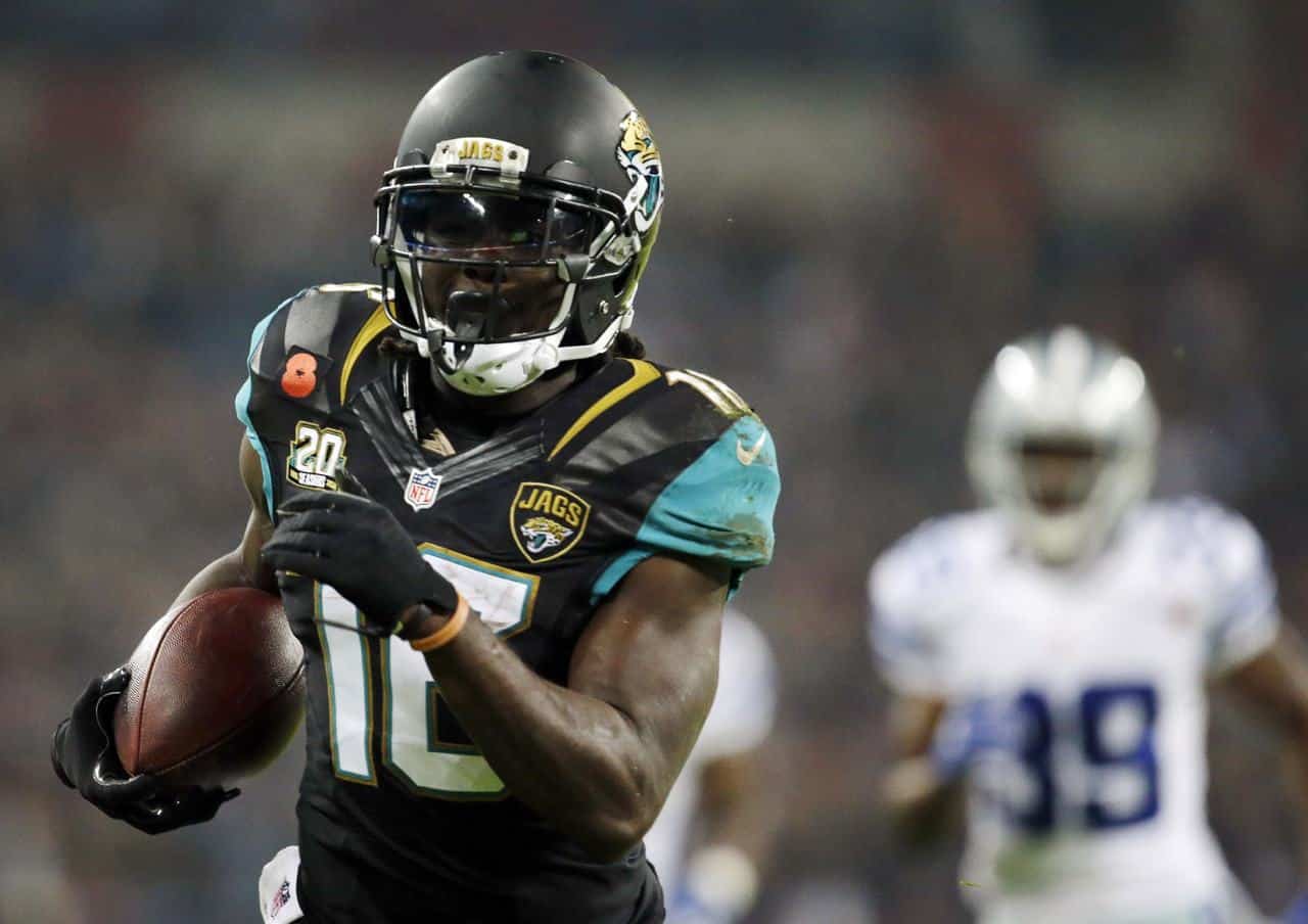 Home games in London help the Jacksonville Jaguars, Denard