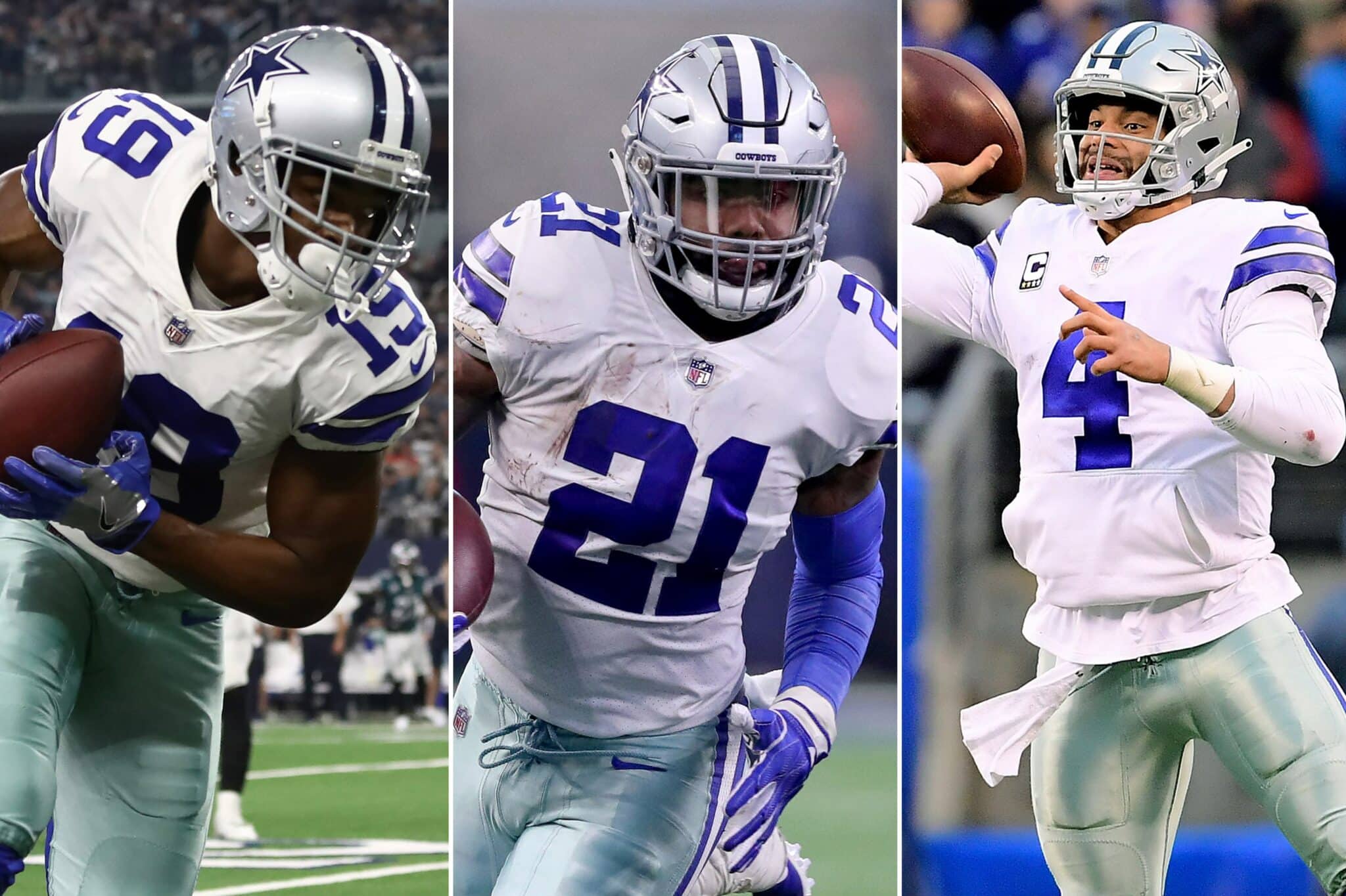 The Cowboys 2023 Abbey Road Ezekiel Elliott Dak Prescott Amari