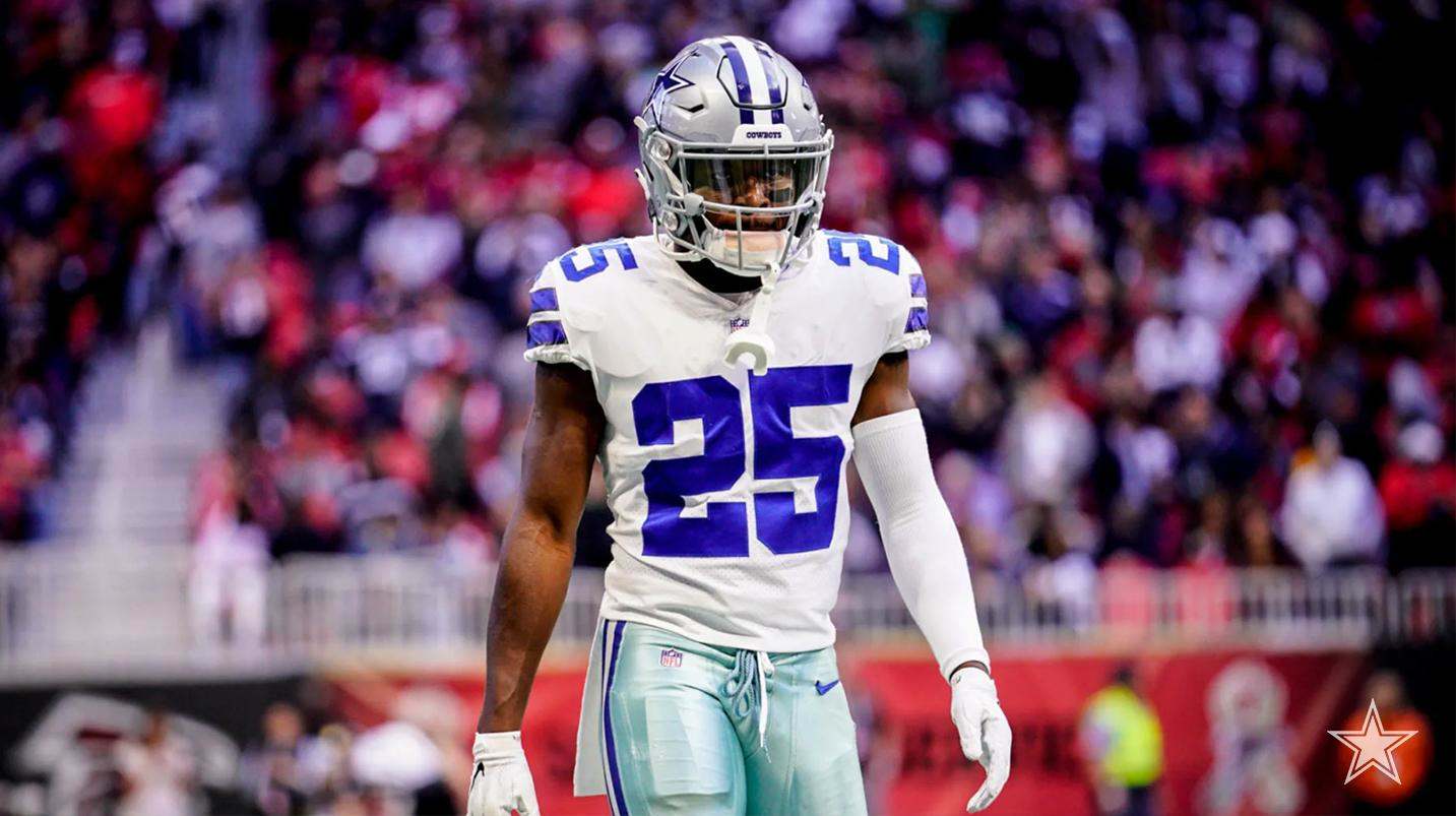 Cowboys S Xavier Woods Laying the 