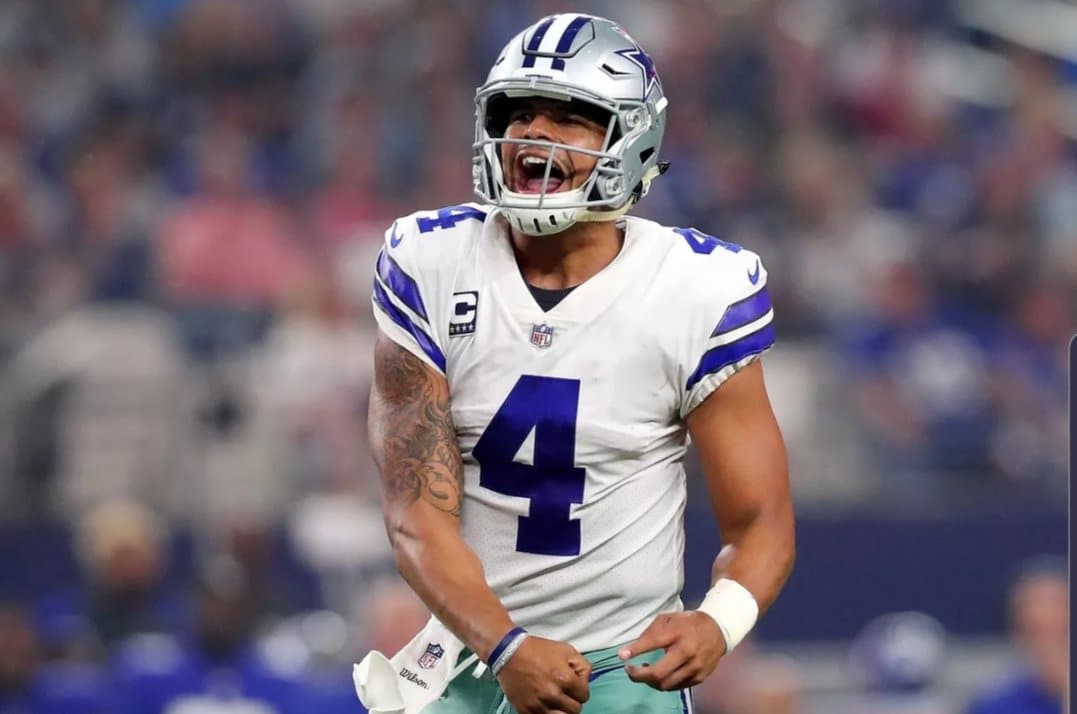 Cowboys QB Dak Prescott named NFC Offensive Player of the Week