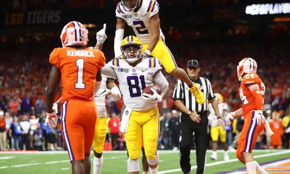 Thaddeus Moss: A look at the LSU football tight end