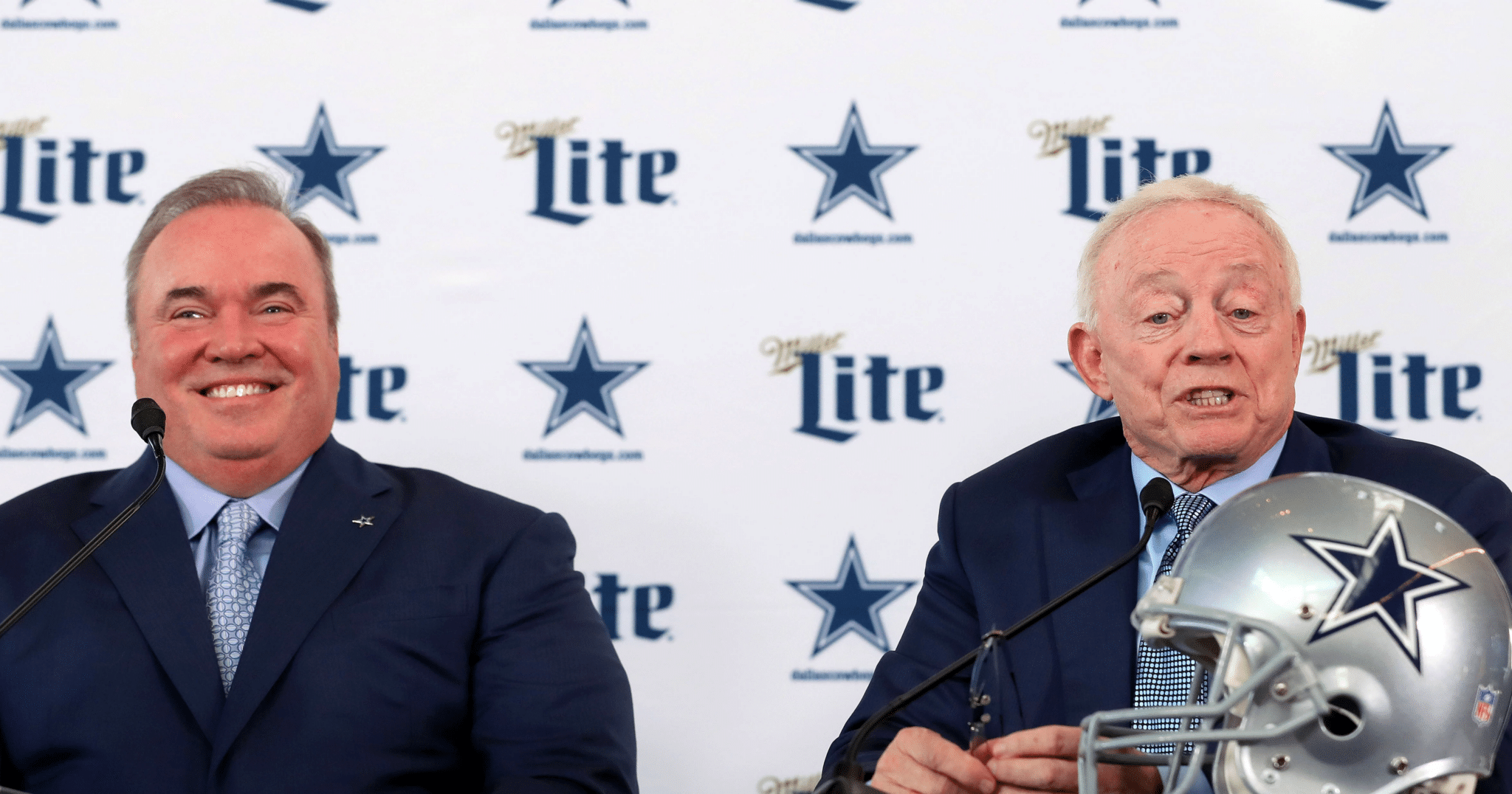 Jerry Jones Says Cowboys HC Mike McCarthy Job Not In