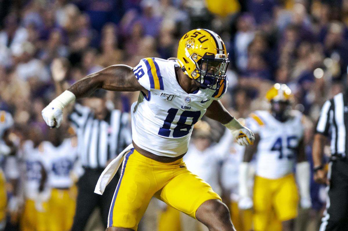 Jags select LSU edge rusher K'Lavon Chaisson with No. 20 pick