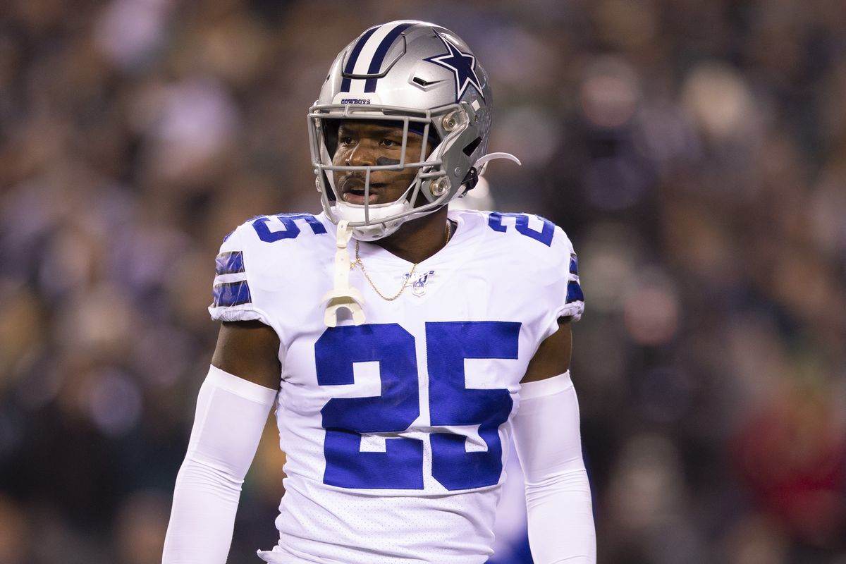 Dallas Cowboys safety Xavier Woods waits on the field during a replay  News Photo - Getty Images