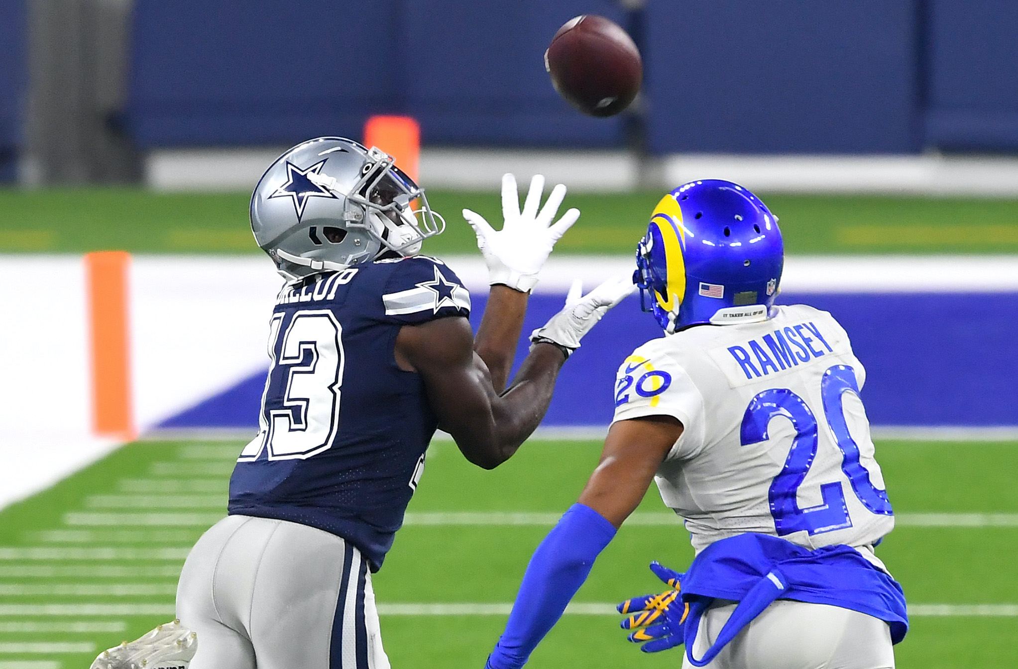 WR Michael Gallup: "Trying To Get My Hand Free" Vs Jalen Ramsey