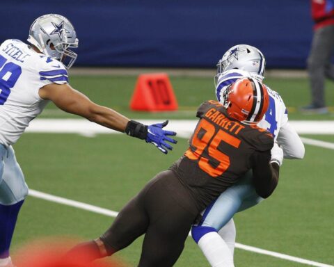 Terence Steele, Myles Garrett