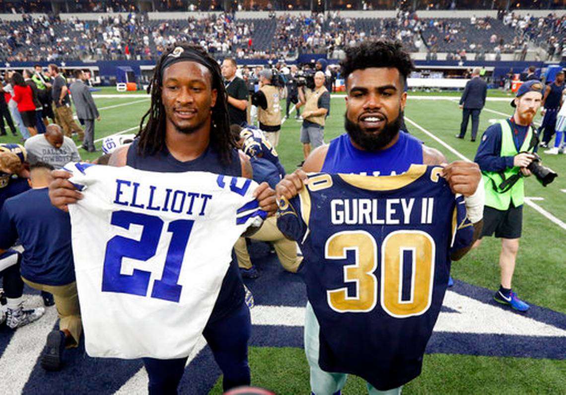 ezekiel elliott short jersey