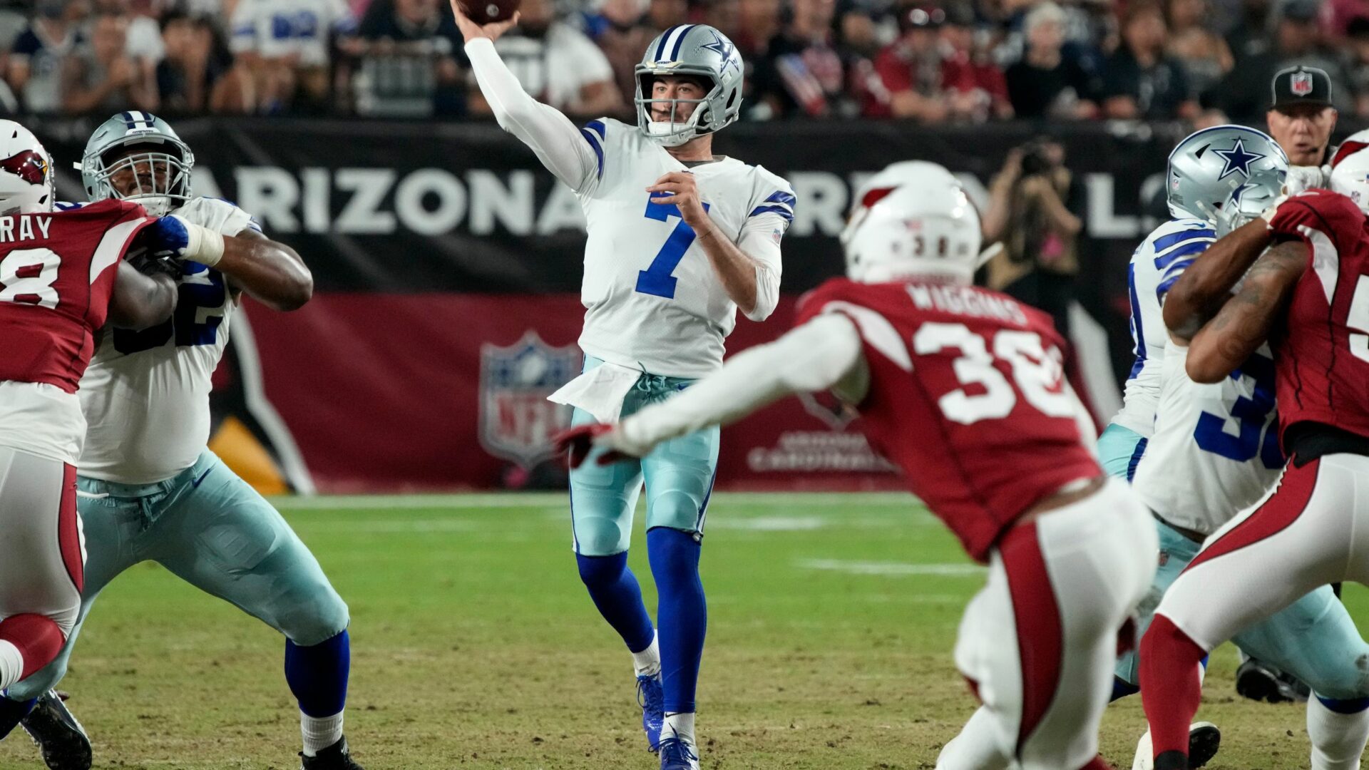 Sean's Scout: DiNucci's First TD, DL Depth, Early Turnover in Cowboys Loss at Cardinals 2
