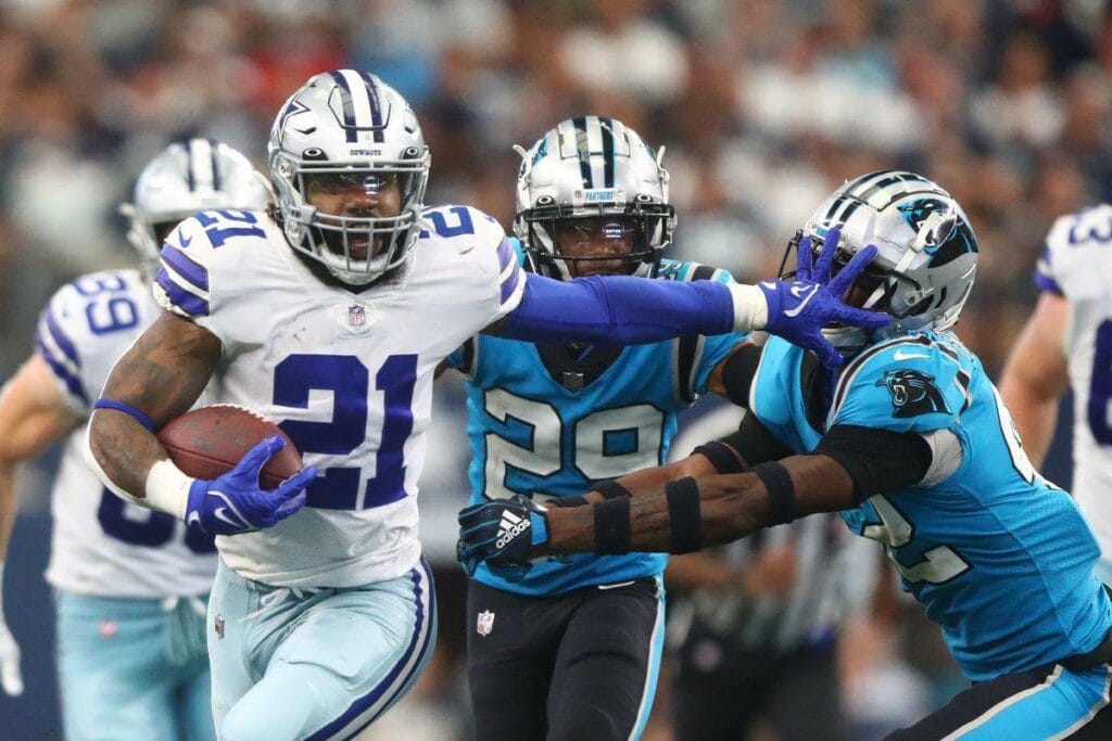 Ezekiel Elliott Named FedEx Ground Player of Week 4