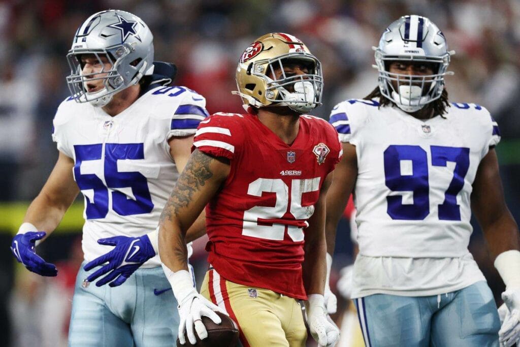 Halftime Report: Cowboys Trail 49ers 16-7 in Wild Card Playoff Game