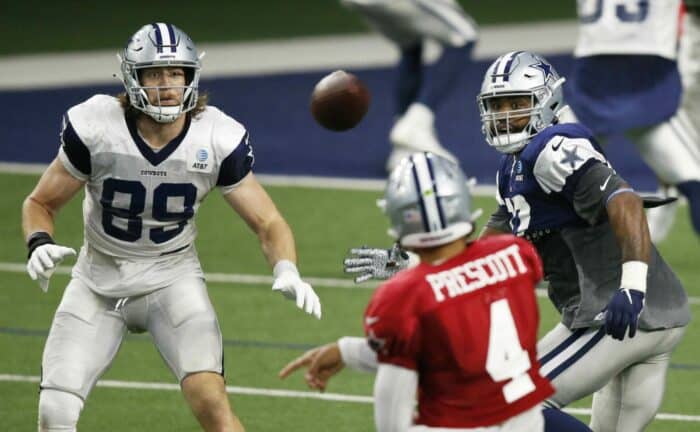 Blake Jarwin Eligible to Practice off IR, Cowboys Could Have TE For Playoffs