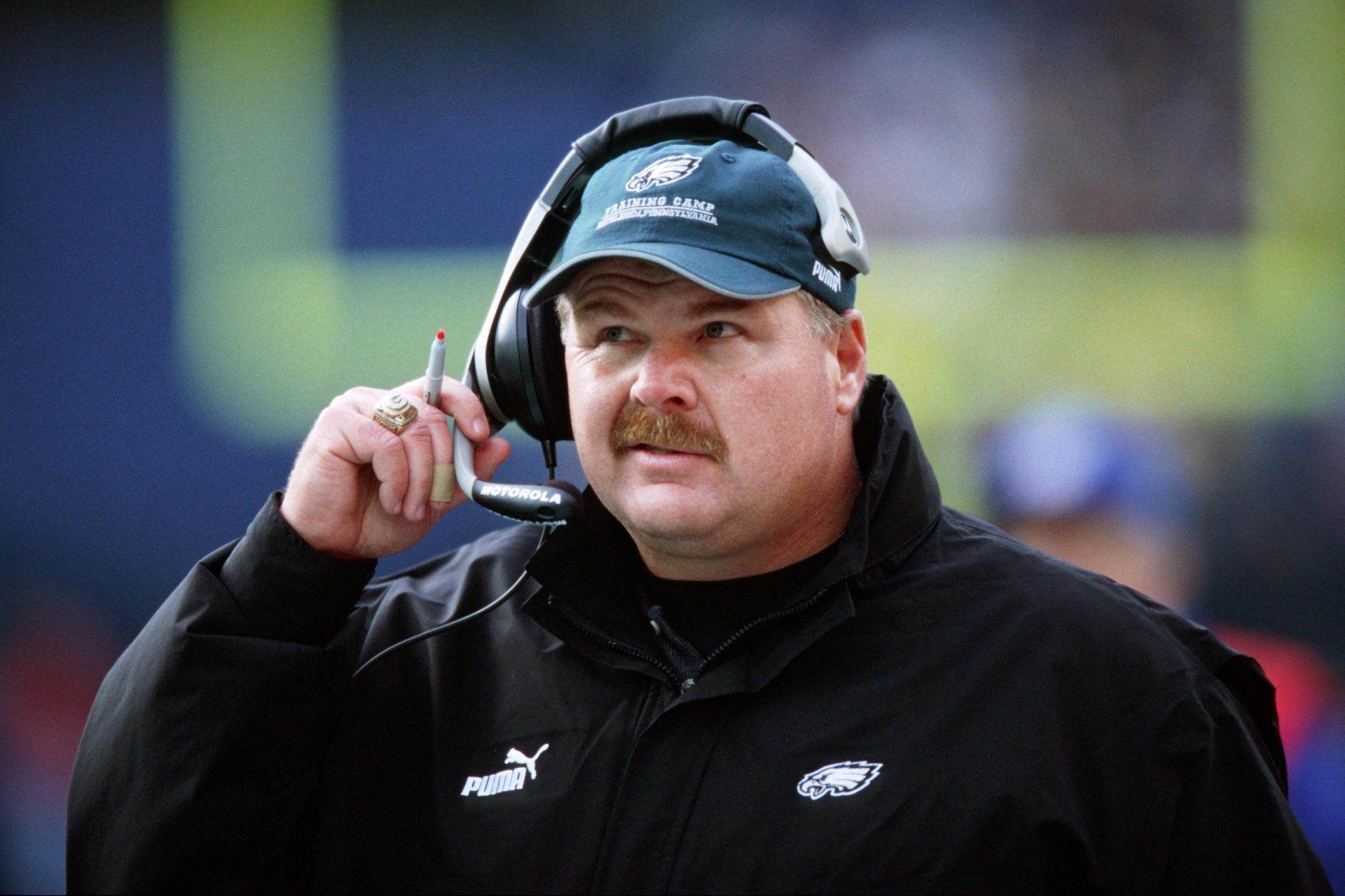 Andy Reid (age 40) as Eagles Head Coach
