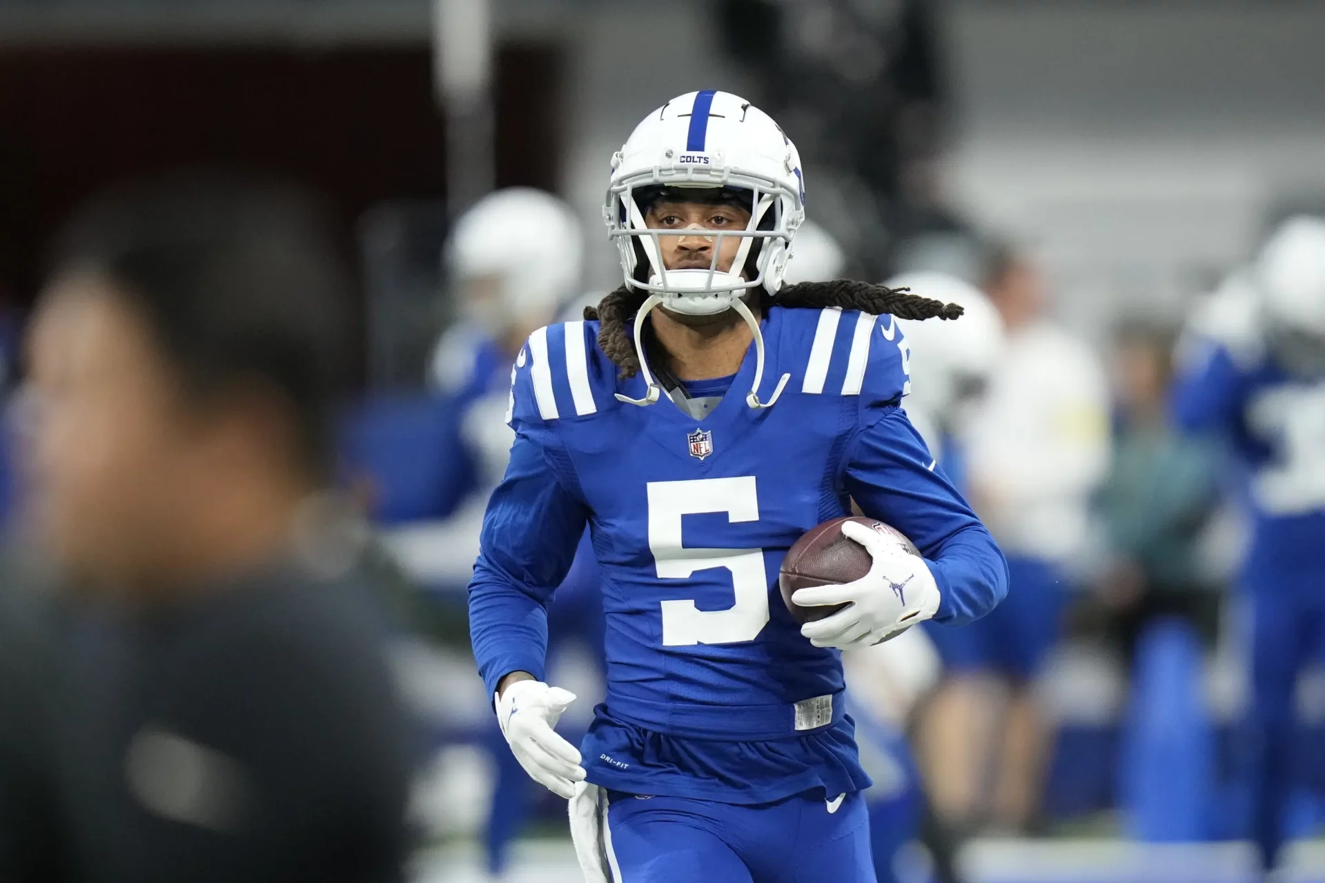 Stephon Gilmore playing for the Colts