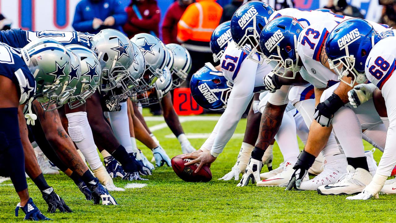 new york giants and dallas cowboys game