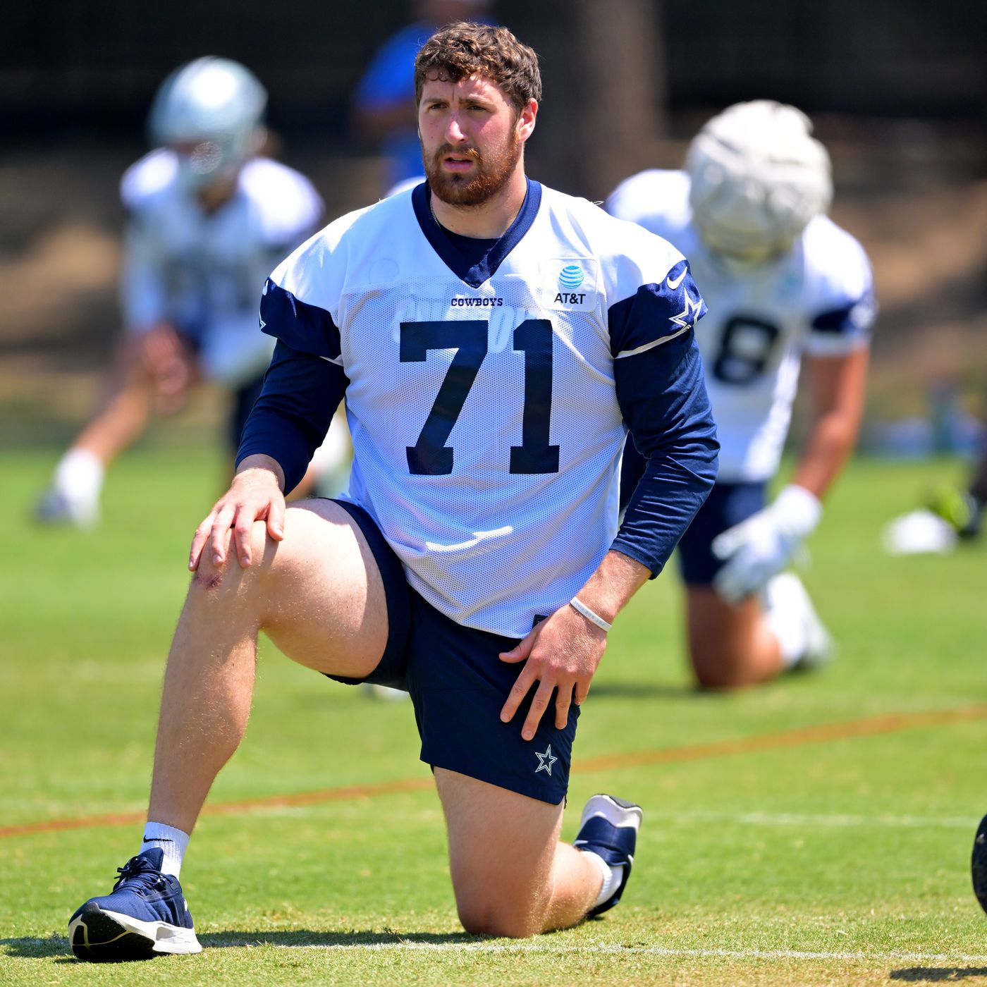 Cowboys' offensive tackle situation has questions only training