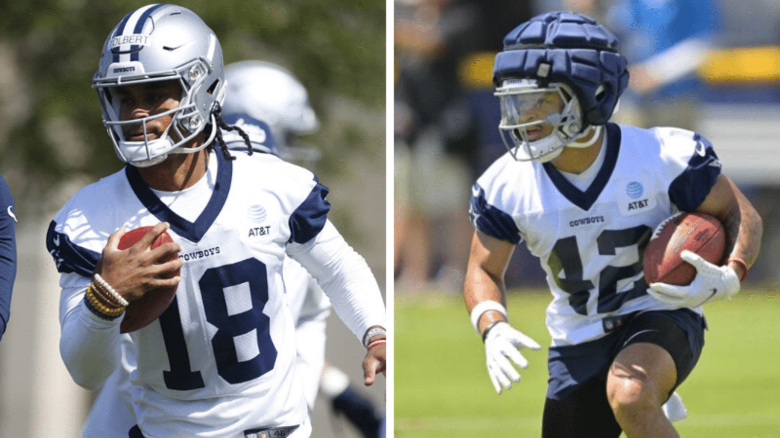 Dallas Cowboys ink rookies Luke Schoonmaker, Eric Scott Jr.