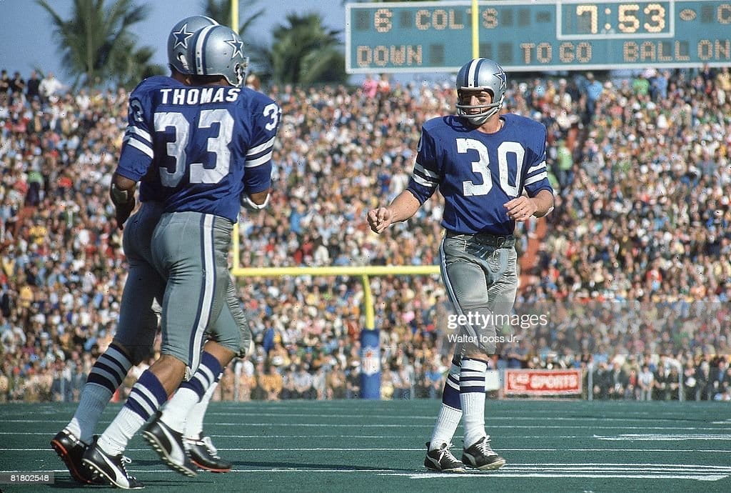 These Cowboys traded in their helmets for a head coach's headset