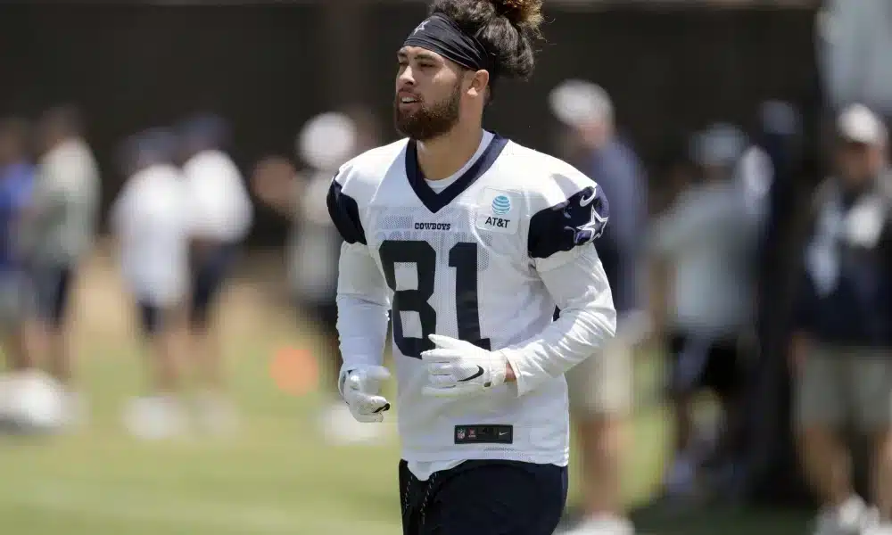 Dallas Cowboys safety Tyler Coyle (31) runs during an NFL