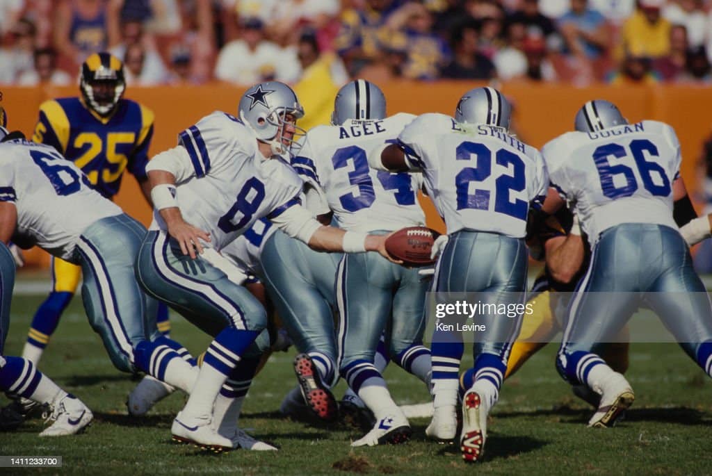 Dallas kicked off 1990 with a Hall of Fame draft pick