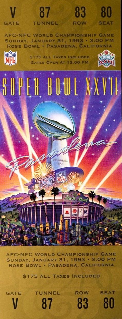 Super Bowl XXVII launched a dynasty in Dallas 5