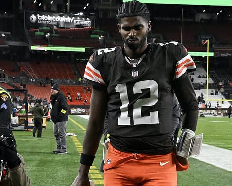 Browns rookie quarterback Shedeur Sanders