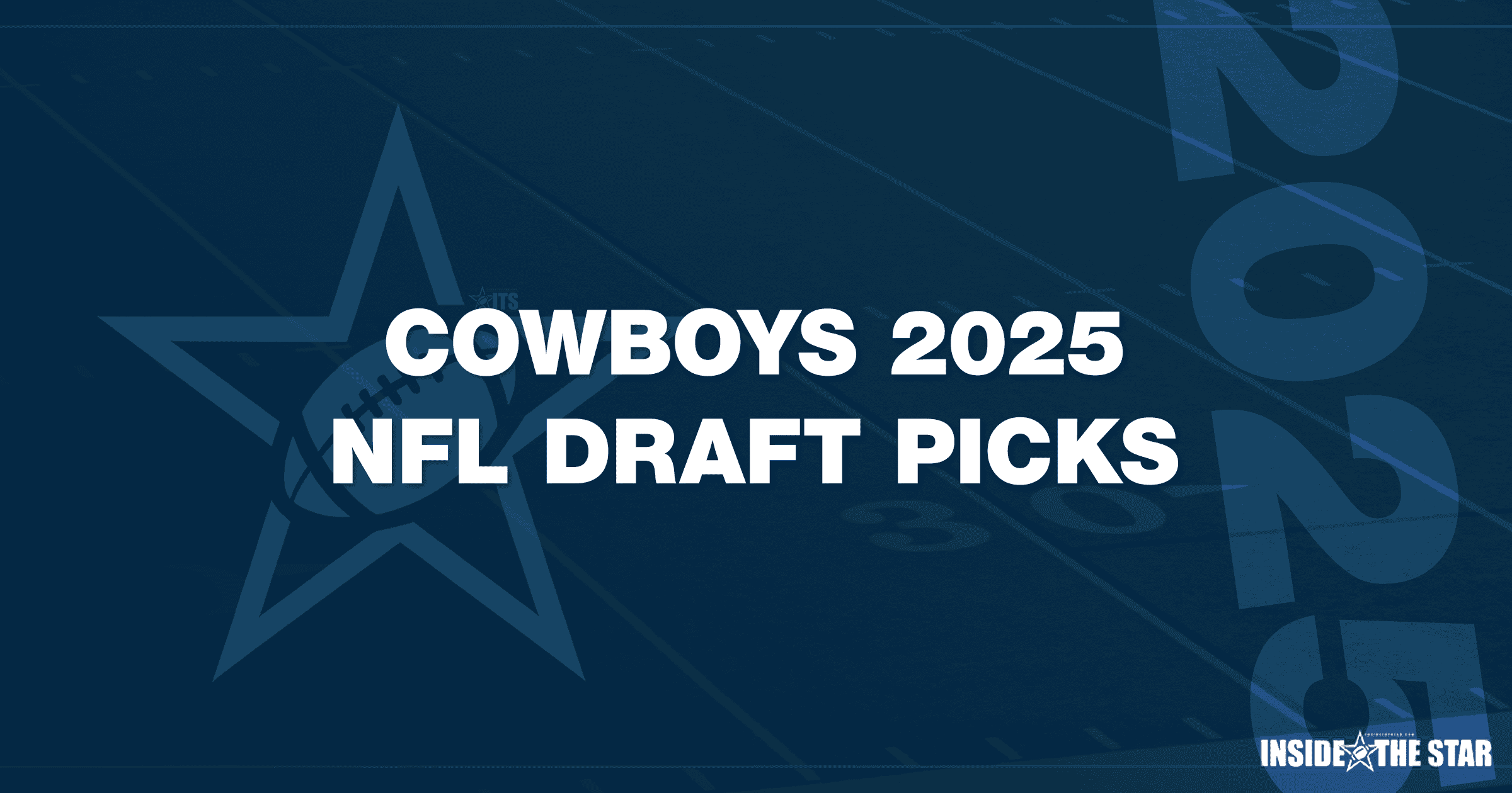 Cowboys 2025 NFL Draft Picks