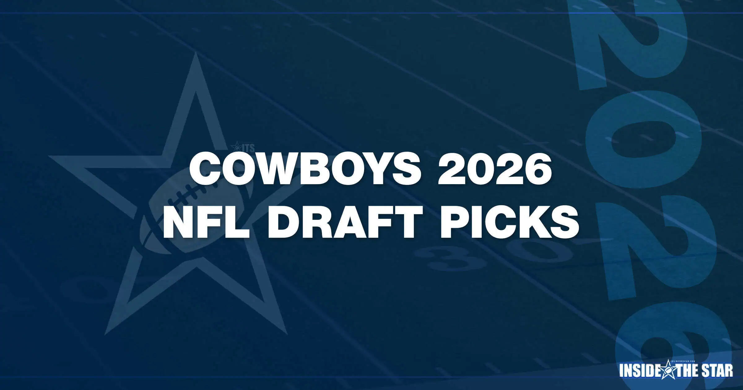 Cowboys 2026 NFL Draft Picks