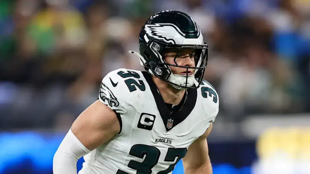 Philadelphia Eagles defensive back during NFL action as teams evaluate free agency needs and future draft picks in the secondary.