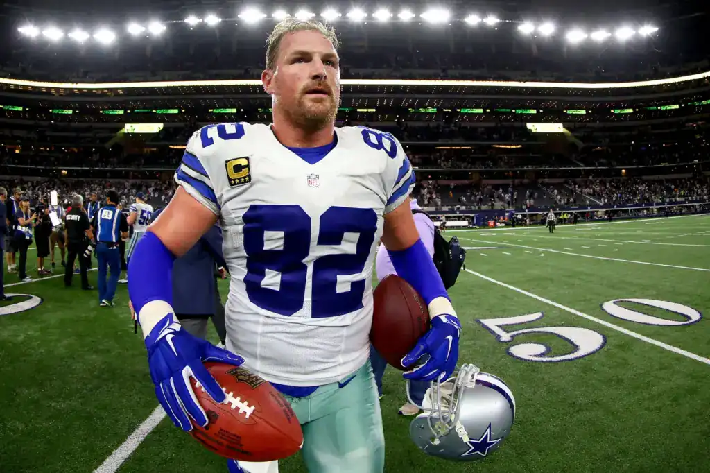 Jason Witten in his No. 82 Cowboys jersey as Canton weighs another Dallas Cowboys career that should not be ignored.