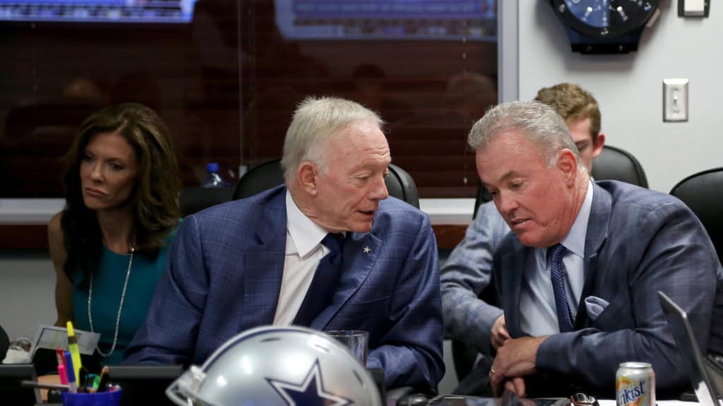 The Cowboys Aren't Cheap—Their Spending Problem Is Worse Jerry Jones and Stephen Jones talk inside the Cowboys draft room, pointing to the front-office decisions behind Dallas’ larger spending problem.