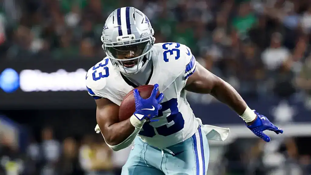 Coaching Decisions Doom the Cowboys Week 3 Dallas Cowboys running back Javonte Williams carries the football during a game.
