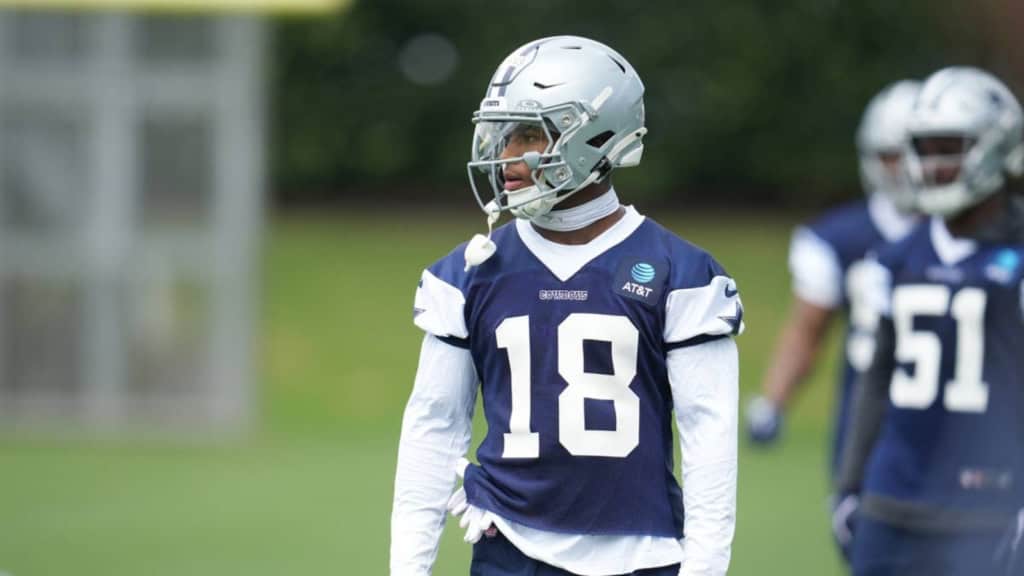 Cowboys Secondary Can Be a Sneaky Strength in 2026 Caleb Downs stands at Cowboys practice, representing young versatility that could make the Cowboys secondary a sneaky strength in 2026.