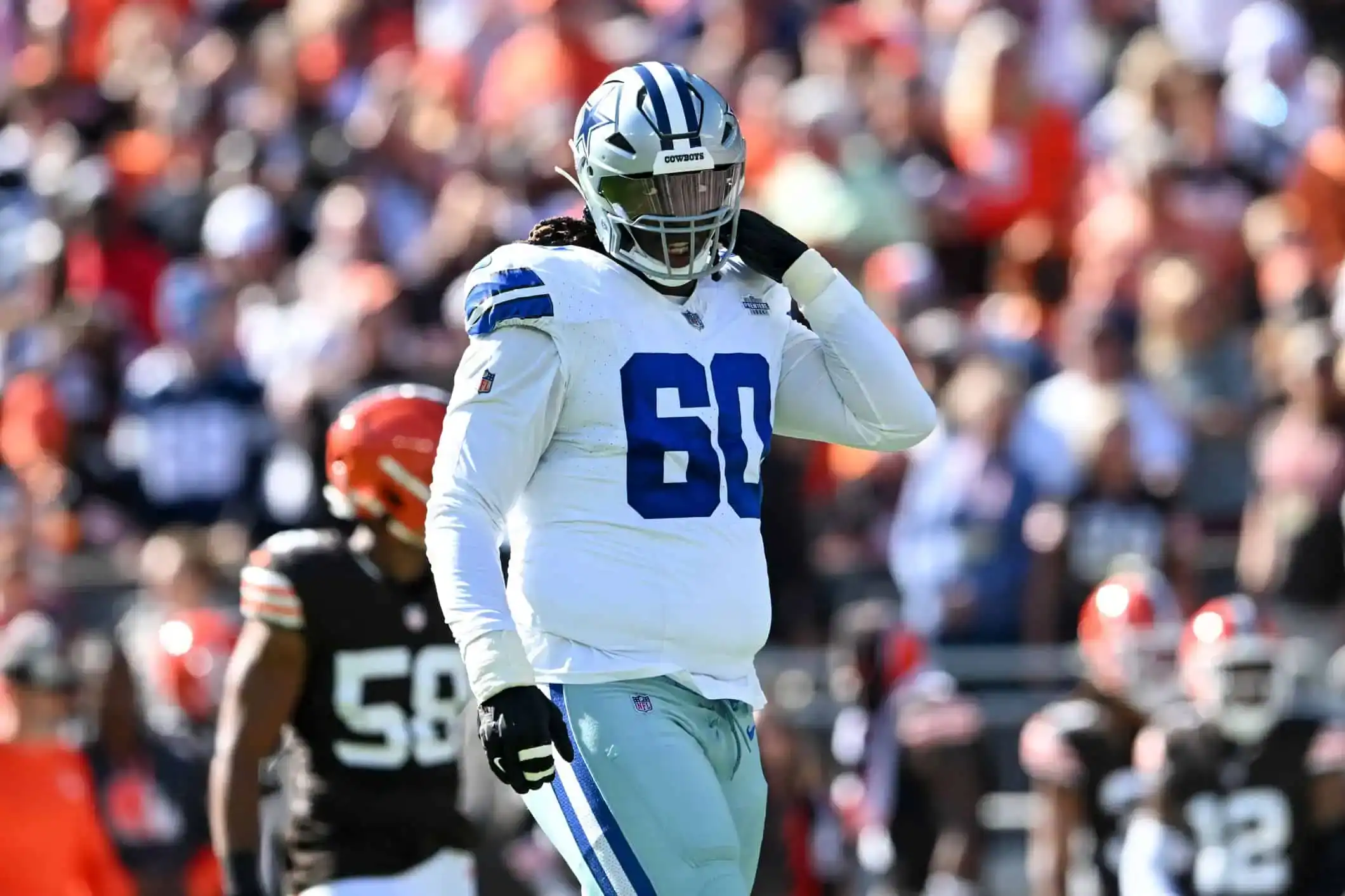 Tyler Guyton takes the field for the Dallas Cowboys, showing why Dallas has its answer at left tackle for the 2026 season.