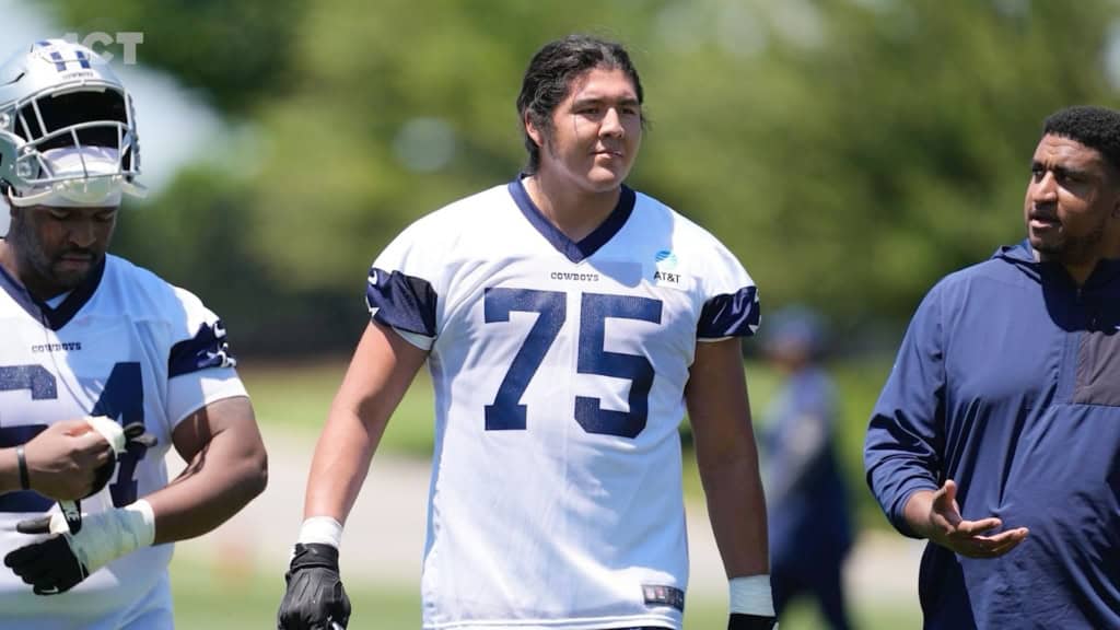 3 Cowboys Preseason Pet Cats to Watch Shiyazh Pete stands with the Dallas Cowboys offensive line during training camp as a preseason pet cat.