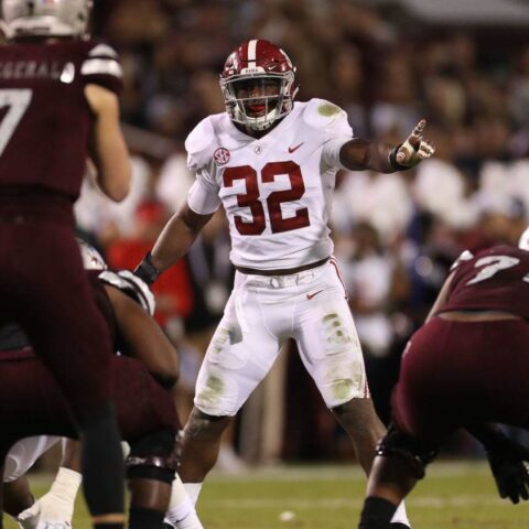 Alabama LB Rashaan Evans Joins Dallas Cowboys List of 30 Visits