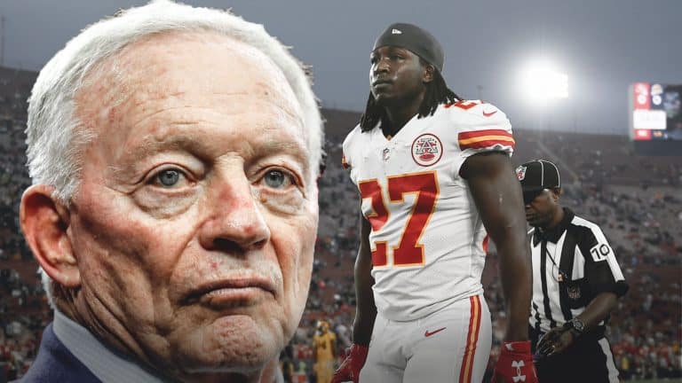 Why is Jerry Jones "keeping a very close eye" on the Kareem Hunt Case?