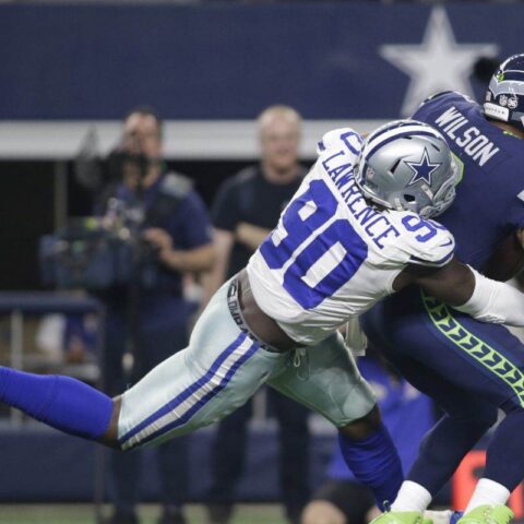 DeMarcus Lawrence, Russell Wilson, Seattle Seahawks