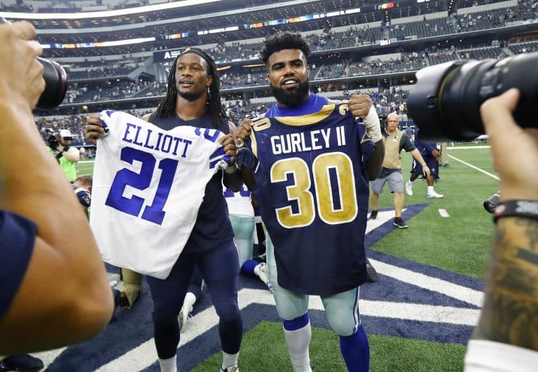 Ezekiel Elliott, Todd Gurley Out To Prove Running Backs Do "Matter"