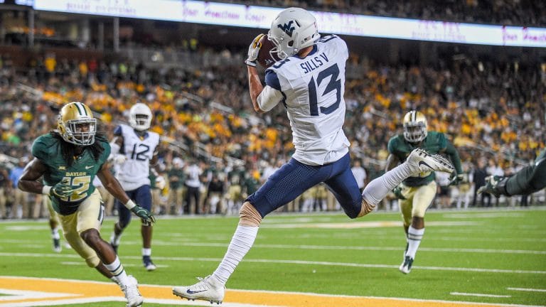 Cowboys Draft: Looking at West Virginia WR David Sills