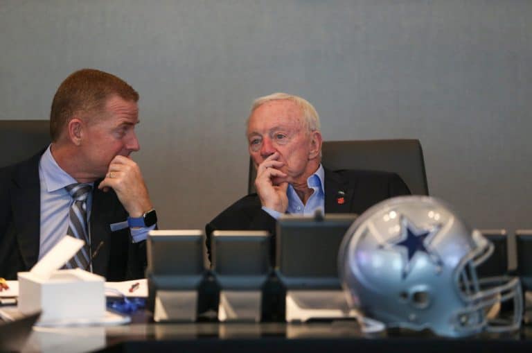 Jason Garrett, Jerry Jones, War Room