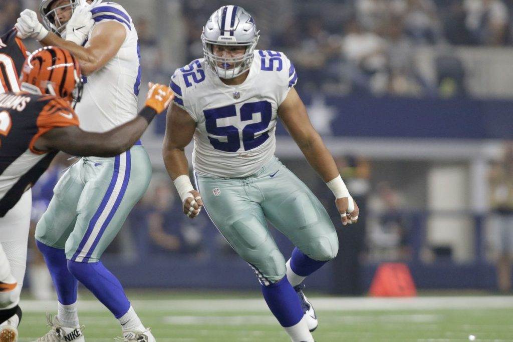 OL Connor Williams Proves Durable, Serviceable At Left Guard