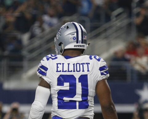PFF Projects Ezekiel Elliott is 1 of 9 RBs to Rush for 900 Yards in 2019